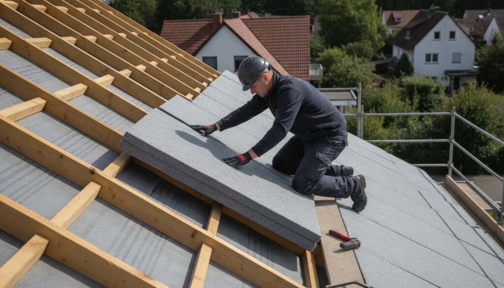Dachdämmung von außen: Maximale Effizienz durch Aufsparrendämmung