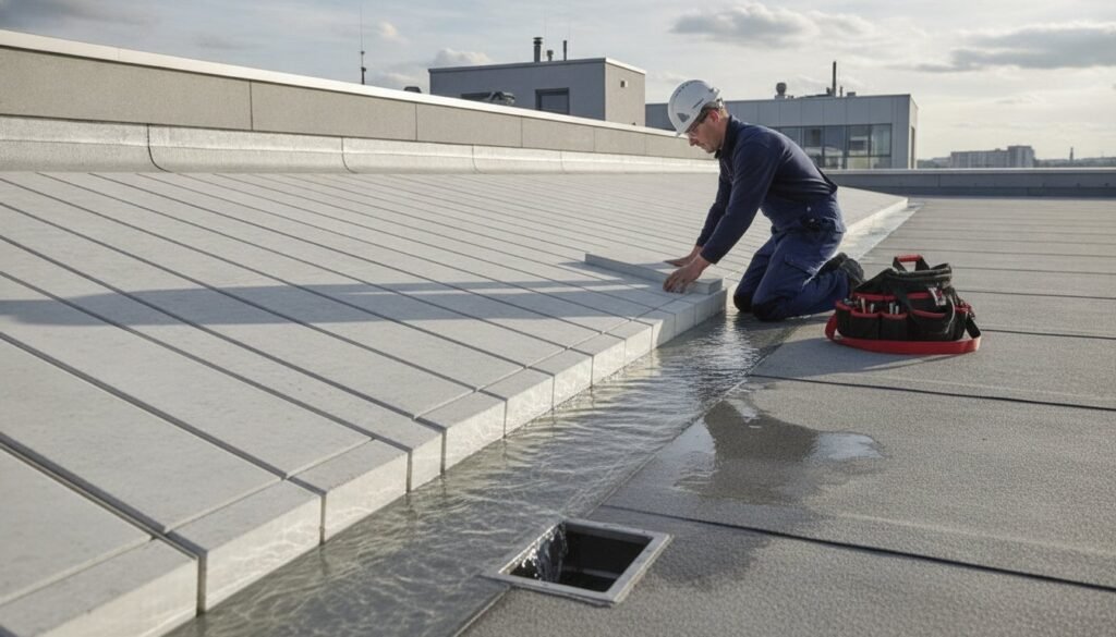 Flachdach Gefälledämmung: Die Komplettlösung für Entwässerung & Dämmung 2026