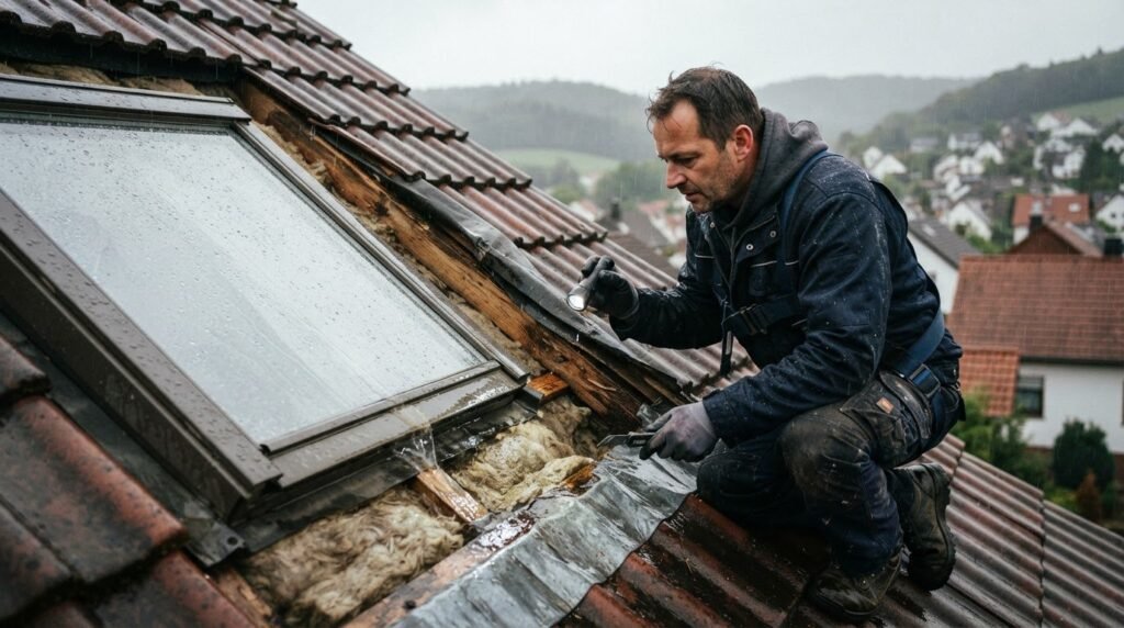 Dachfenster undicht reparieren: Ursachen erkennen und Schäden fachgerecht beheben