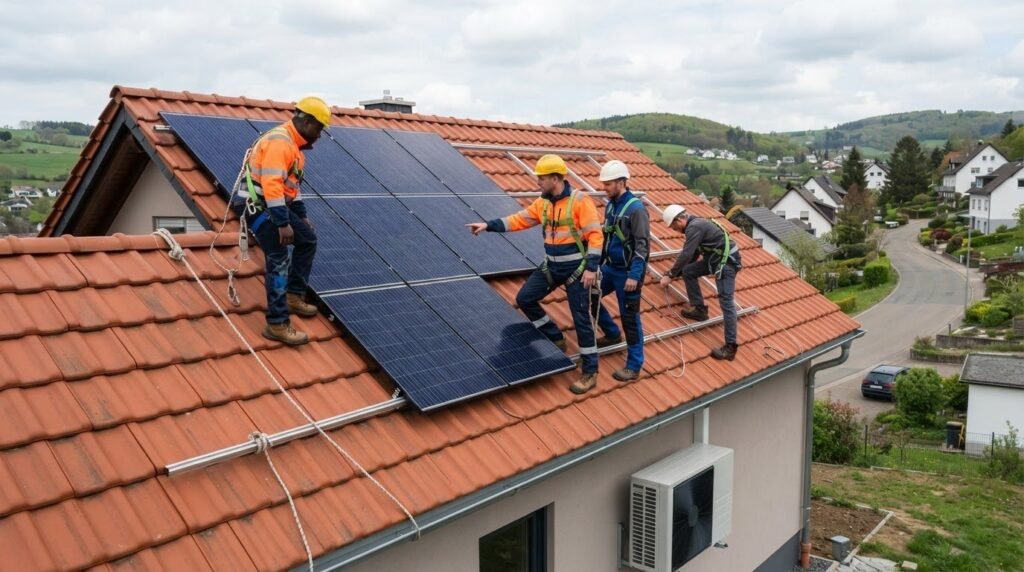 Photovoltaik bei der Dachsanierung: Lohnt sich die Kombination mit einer Wärmepumpe?
