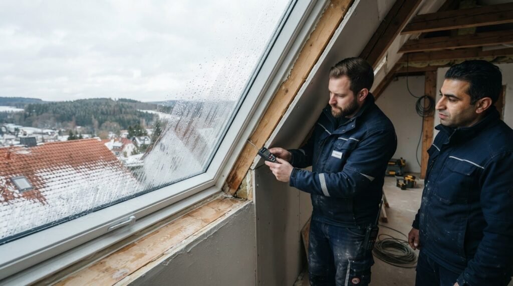 Ursachen und Risiken bei innen beschlagenen Dachfenstern