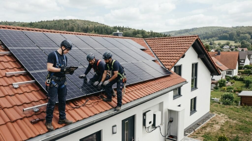 Photovoltaik-Anbieter in Frankfurt für passende Anlagengrößen
