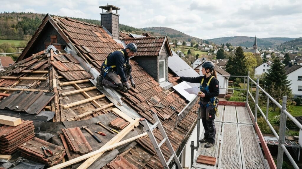 Steildach sanieren: Kostenfaktoren und Planung 2026